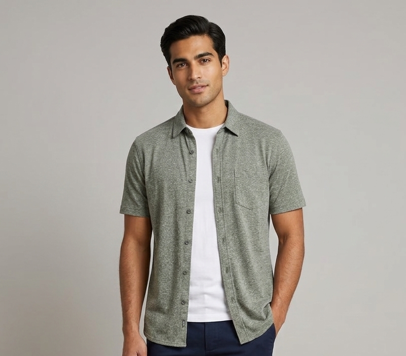 GR SS KNIT SHIRT
